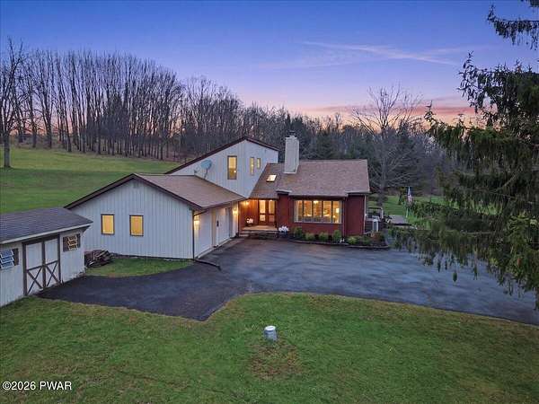 10.4 Acres of Land with Home for Sale in Dalton, Pennsylvania