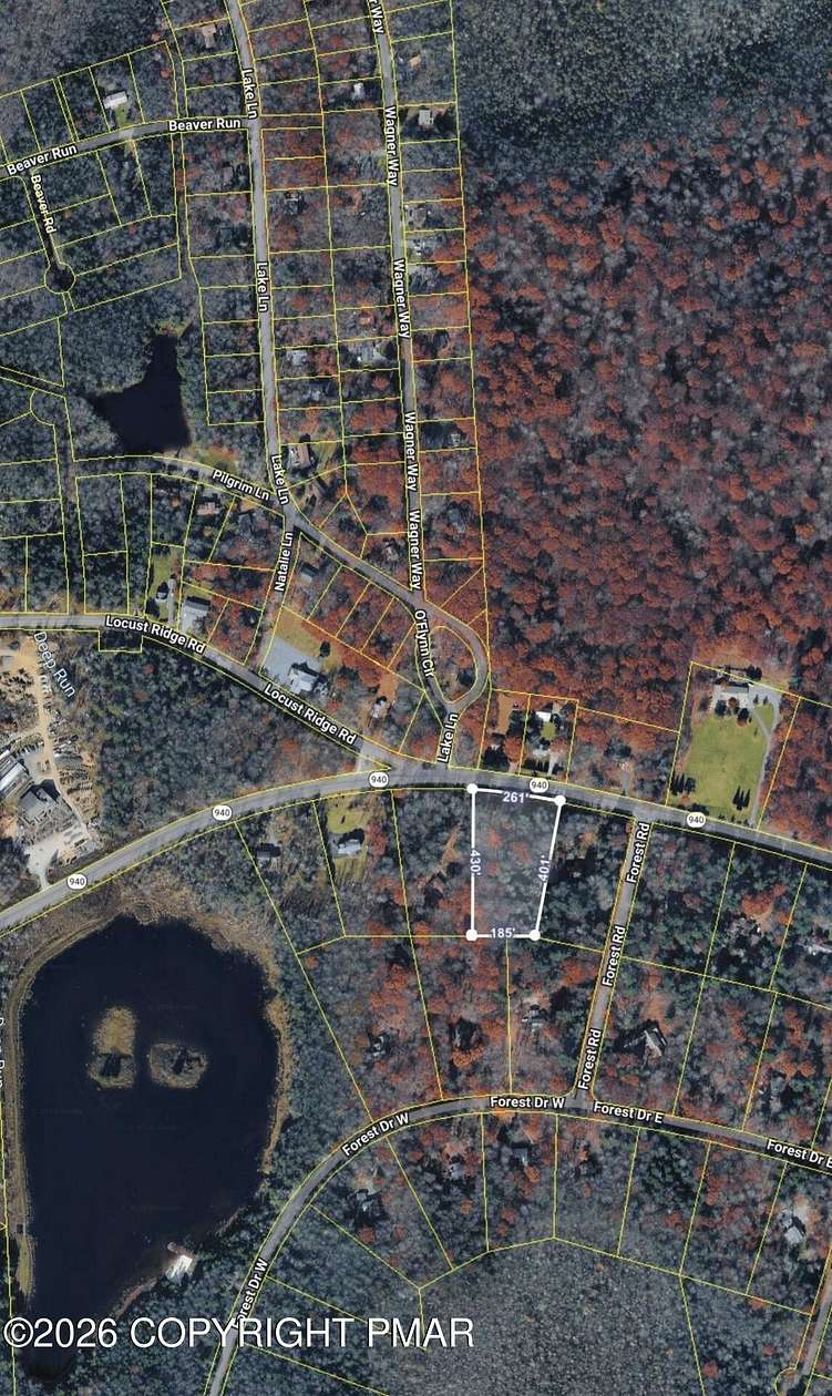 2 Acres of Residential Land for Sale in Pocono Lake, Pennsylvania