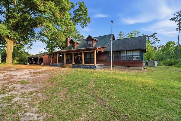 36.5 Acres of Recreational Land with Home for Sale in Gordon, Alabama