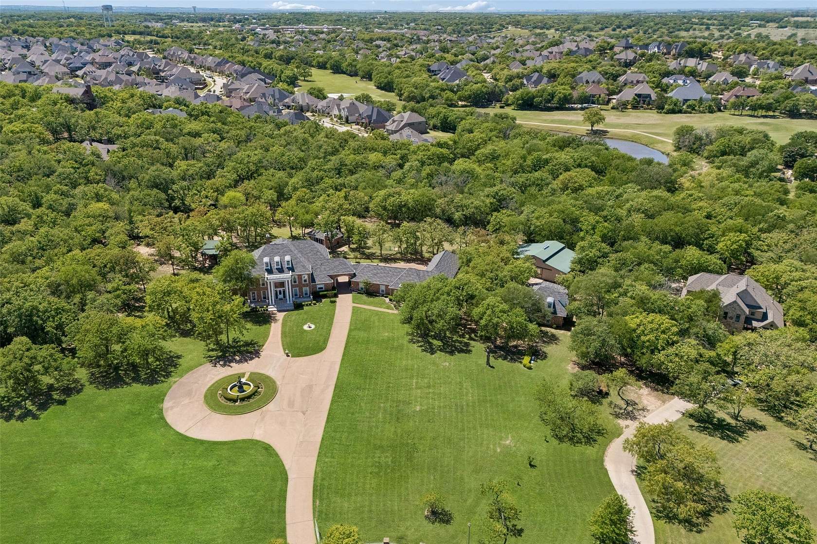 8.13 Acres of Land with Home for Sale in Argyle, Texas