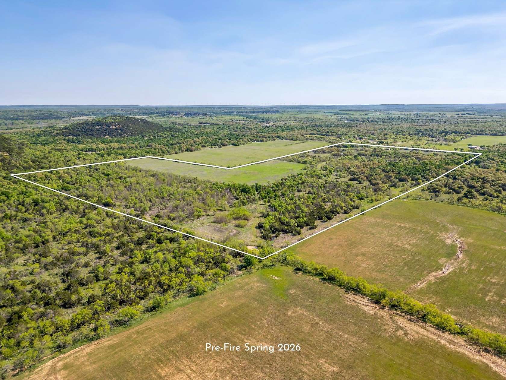 97.7 Acres of Land for Sale in Jacksboro, Texas