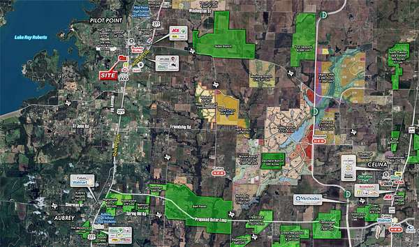 26 Acres of Land for Sale in Pilot Point, Texas