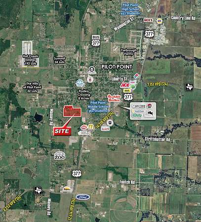 26 Acres of Land for Sale in Pilot Point, Texas