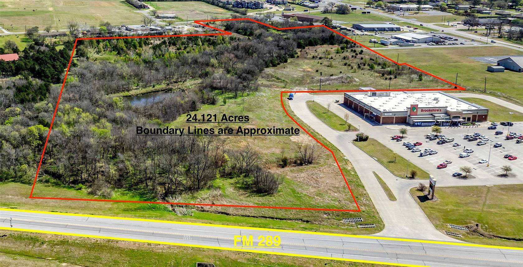24.1 Acres of Mixed-Use Land for Sale in Sherman, Texas
