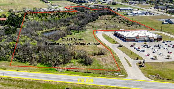 24.1 Acres of Mixed-Use Land for Sale in Sherman, Texas