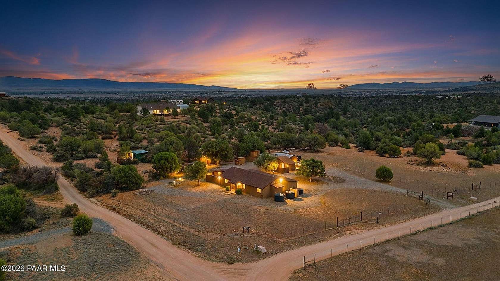 2.33 Acres of Land with Home for Sale in Prescott, Arizona