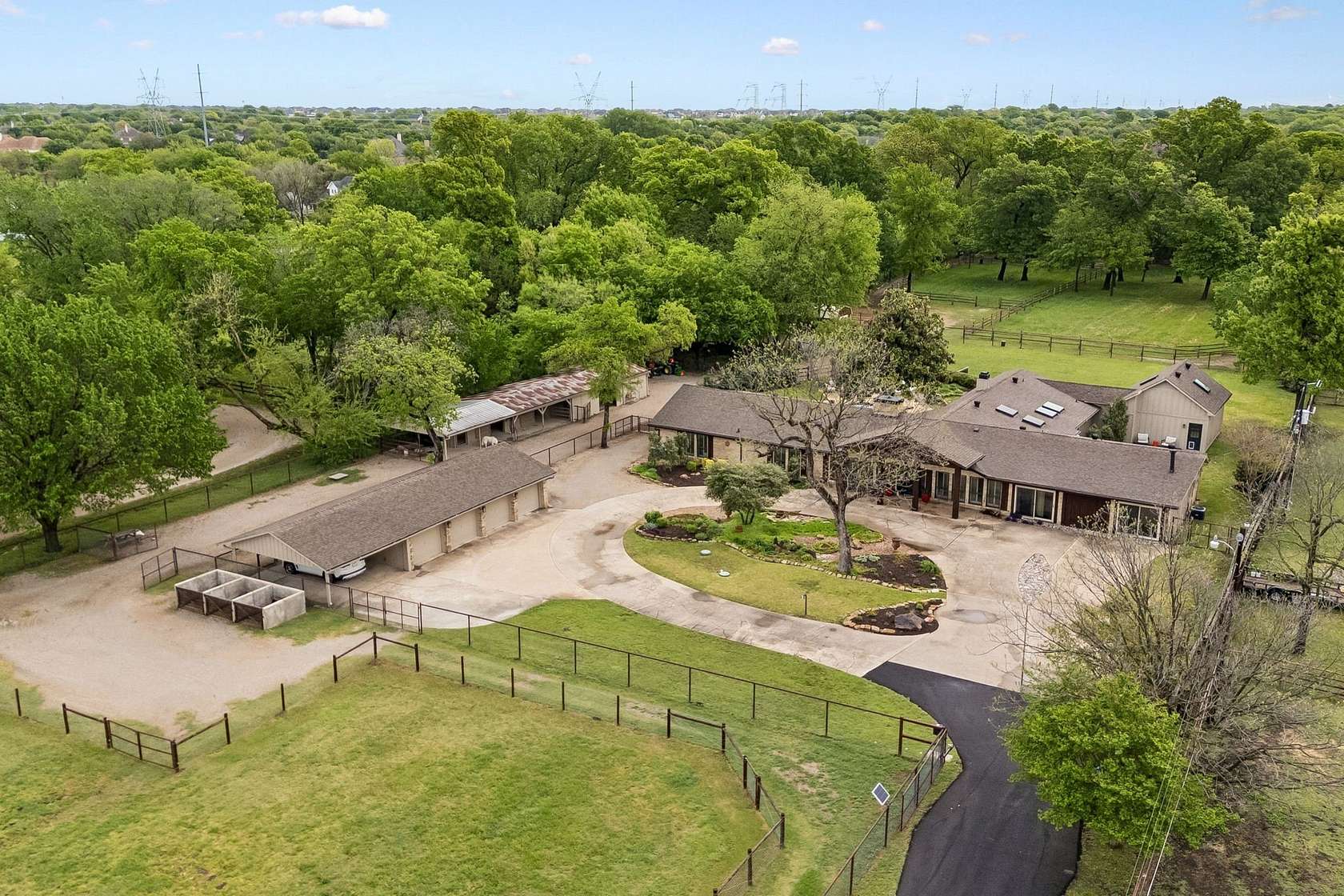 4.61 Acres of Land with Home for Sale in Parker, Texas