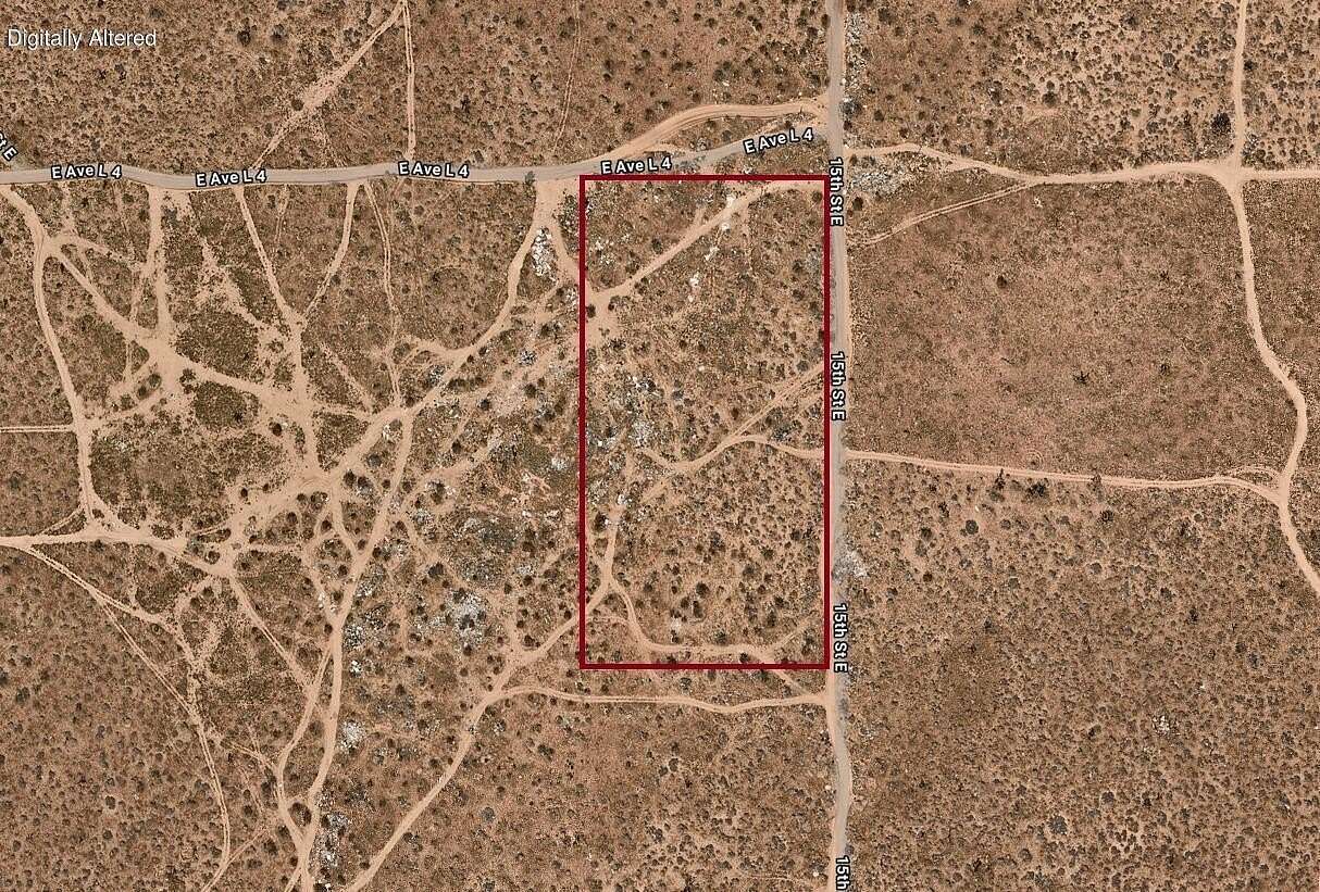 5 Acres of Commercial Land for Sale in Palmdale, California