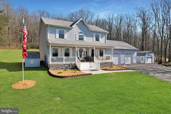 3.14 Acres of Land with Home for Sale in Lonaconing, Maryland