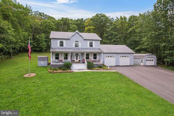 3.14 Acres of Land with Home for Sale in Lonaconing, Maryland