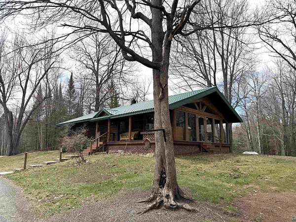 80 Acres of Land with Home for Sale in Lake Nebagamon, Wisconsin
