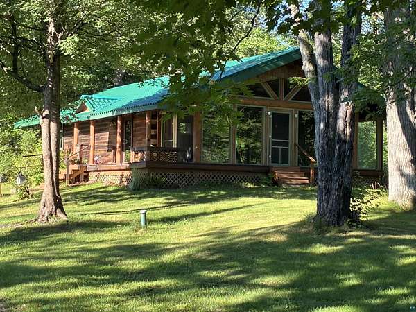 80 Acres of Land with Home for Sale in Lake Nebagamon, Wisconsin