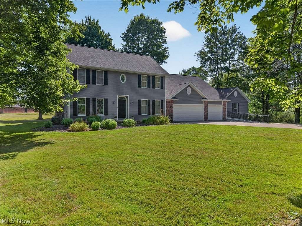 20.4 Acres of Agricultural Land with Home for Sale in Roaming Shores, Ohio