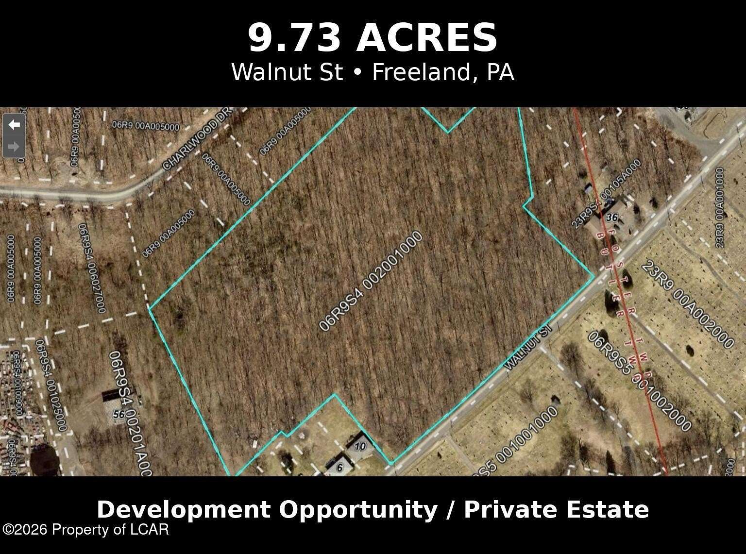 Residential Land for Sale in Freeland, Pennsylvania