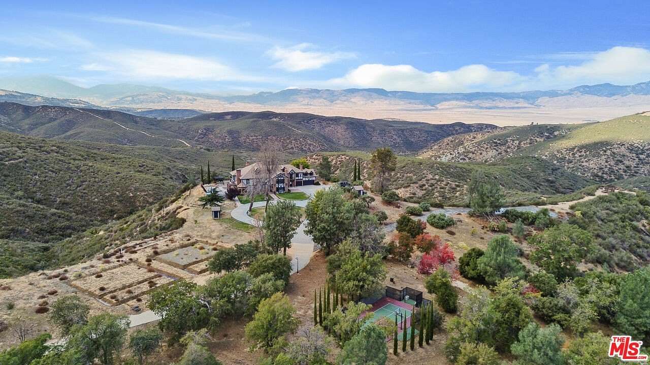 1,100 Acres of Land with Home for Sale in Lake Hughes, California