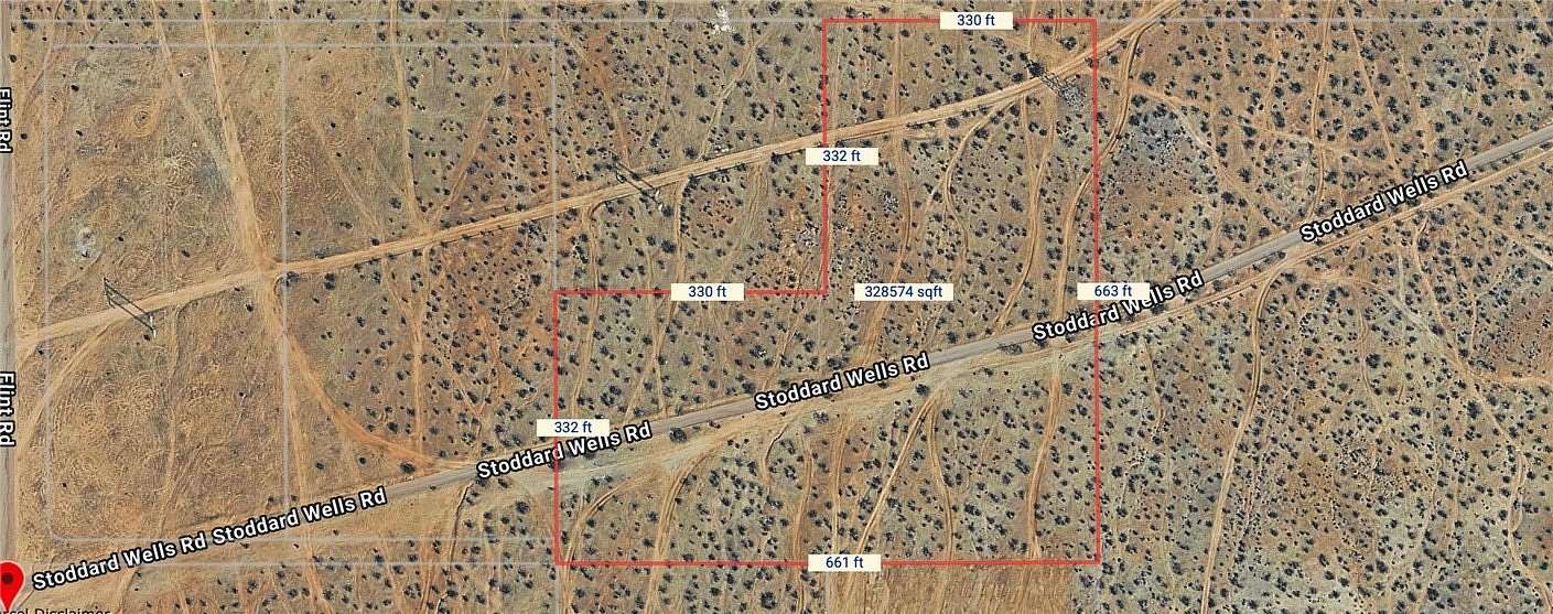 7.5 Acres of Land for Sale in Apple Valley, California