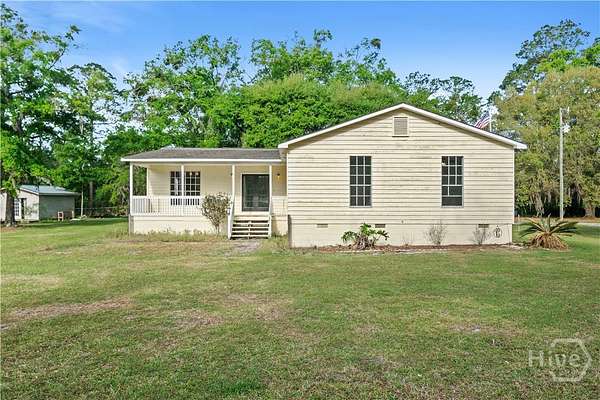 6.53 Acres of Land with Home for Sale in Hinesville, Georgia