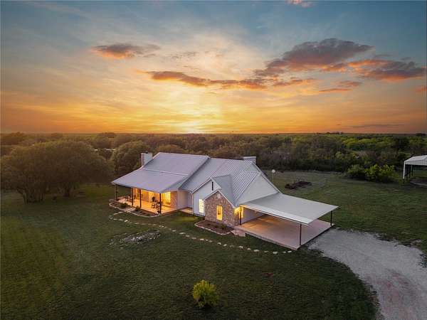 9.36 Acres of Land with Home for Sale in Brownwood, Texas