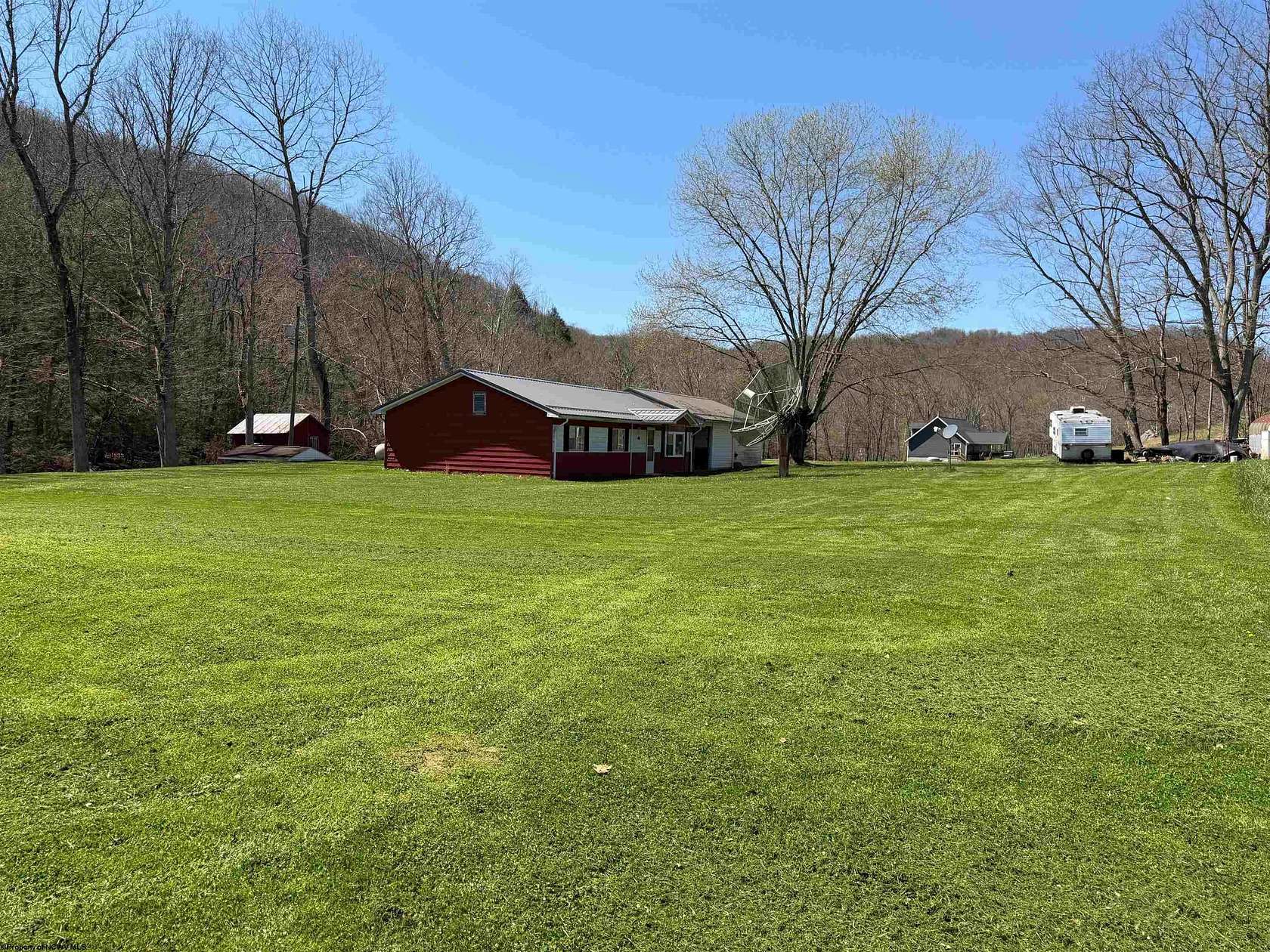 7 Acres of Land with Home for Sale in Moatsville, West Virginia