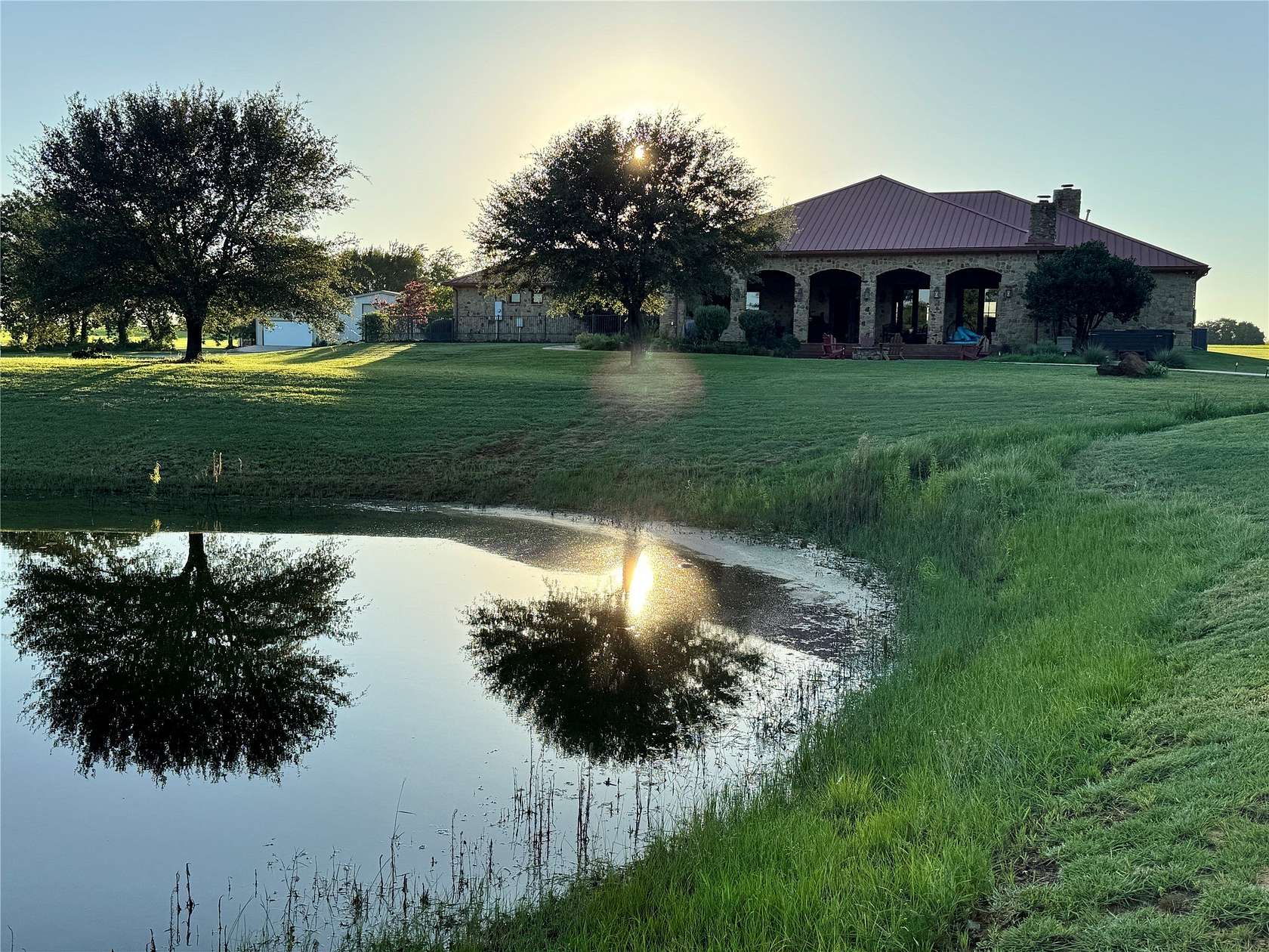59.3 Acres of Land with Home for Sale in Blum, Texas