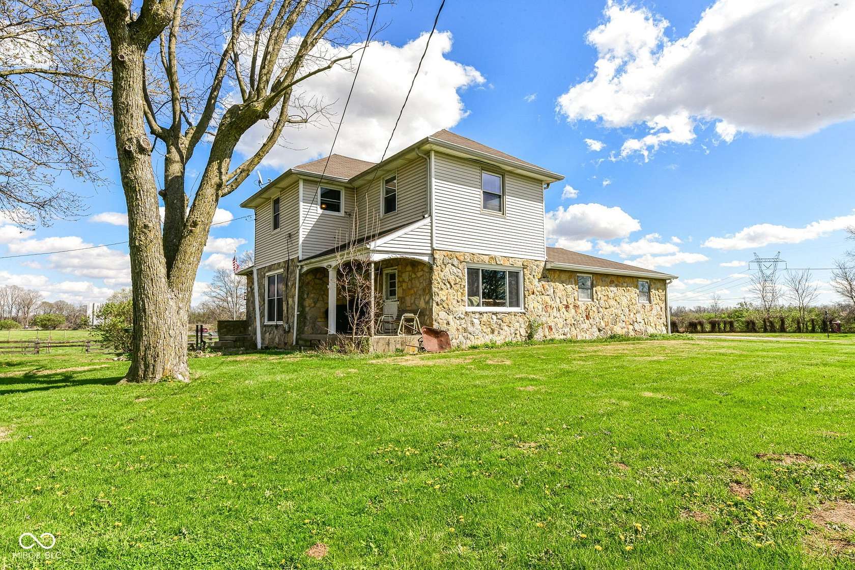 3.73 Acres of Land with Home for Sale in Anderson, Indiana