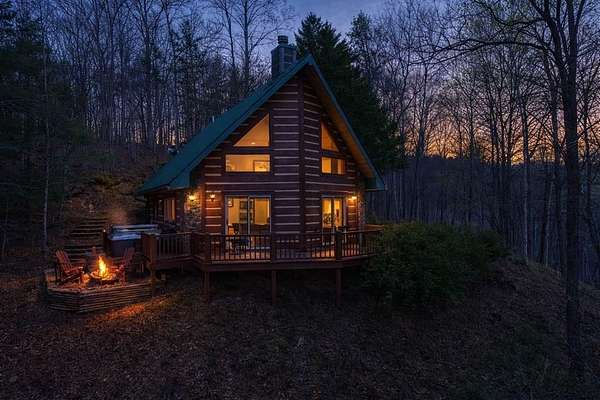 4.14 Acres of Land with Home for Sale in Bryson City, North Carolina