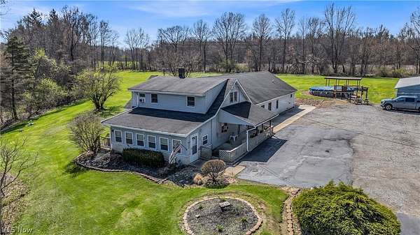 4.59 Acres of Land with Home for Sale in Columbia Station, Ohio