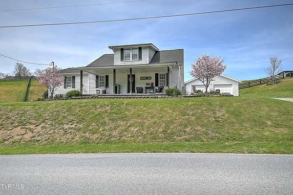 19.3 Acres of Land with Home for Sale in Fall Branch, Tennessee