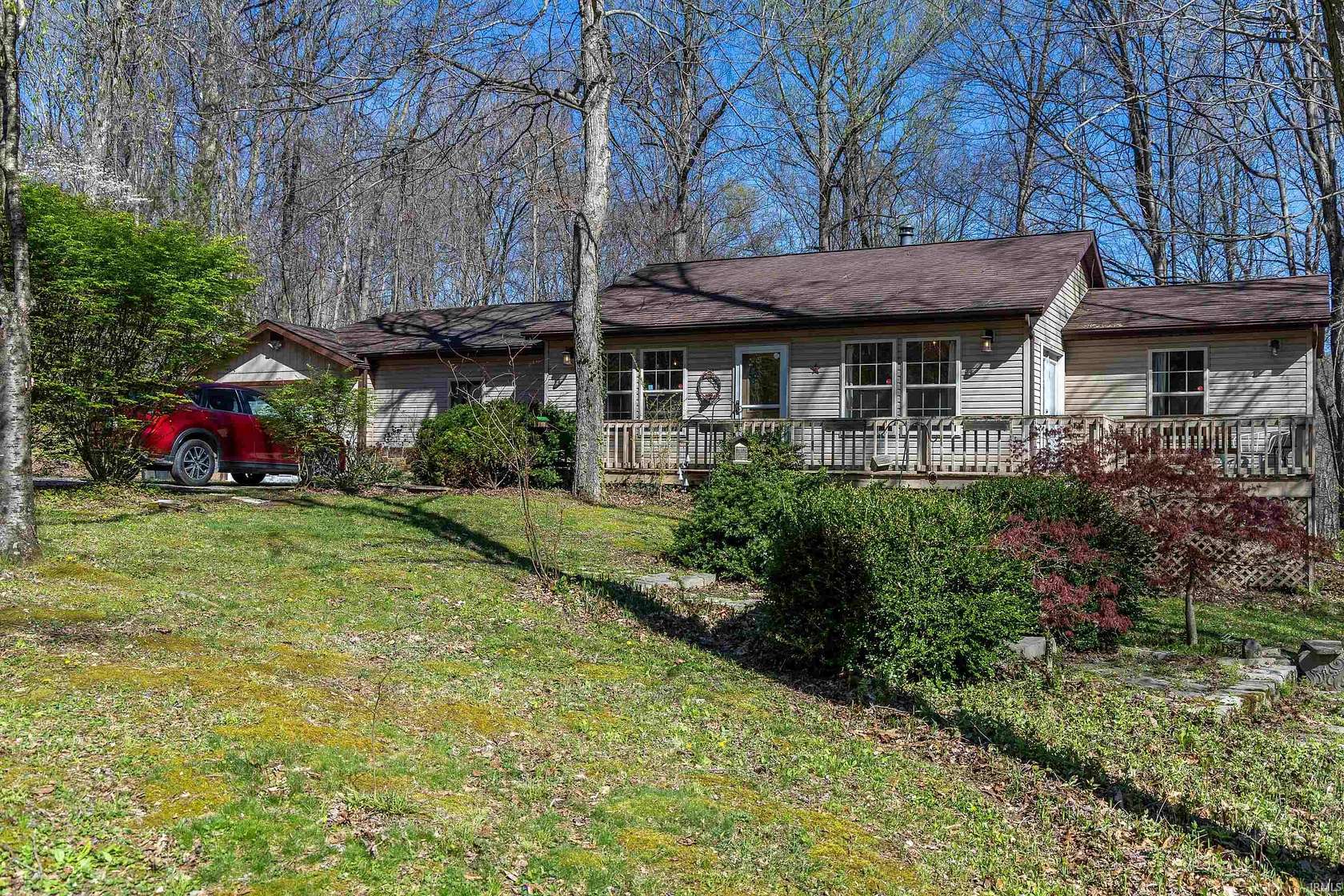 2.56 Acres of Land with Home for Sale in Bloomfield, Indiana