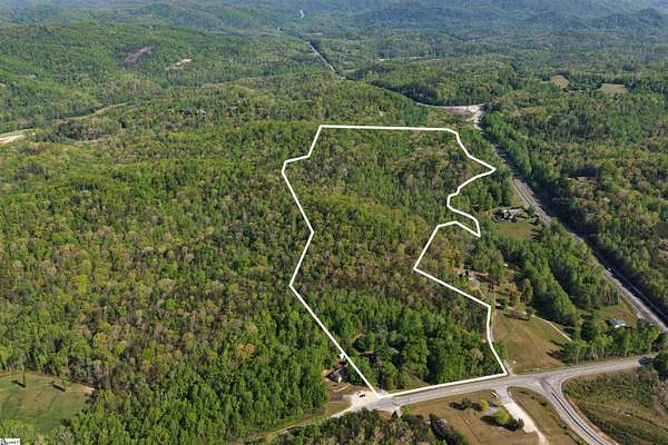 54.7 Acres of Land for Sale in Travelers Rest, South Carolina