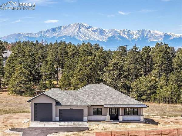 2.55 Acres of Land with Home for Sale in Colorado Springs, Colorado