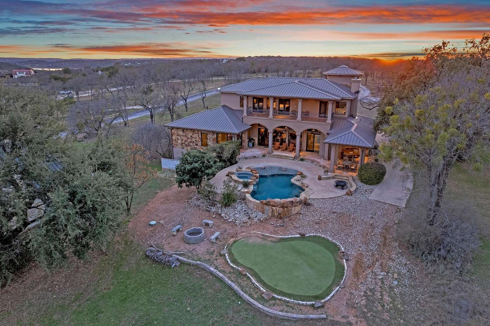 5.8 Acres of Land with Home for Sale in Spicewood, Texas