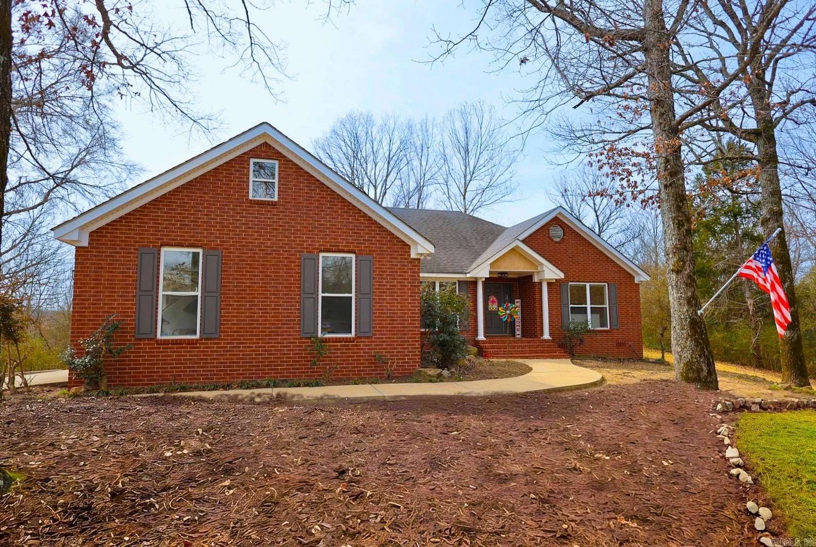 3.37 Acres of Land with Home for Sale in Glenwood, Arkansas