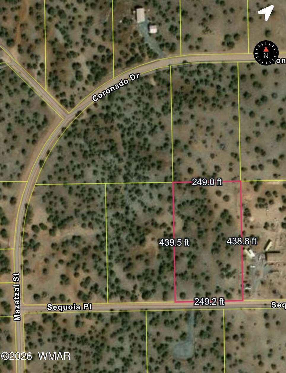 2.5 Acres of Residential Land for Sale in Show Low, Arizona