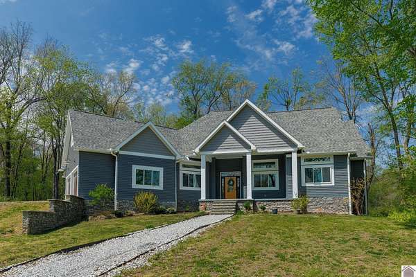9.59 Acres of Land with Home for Sale in Hickory, Kentucky