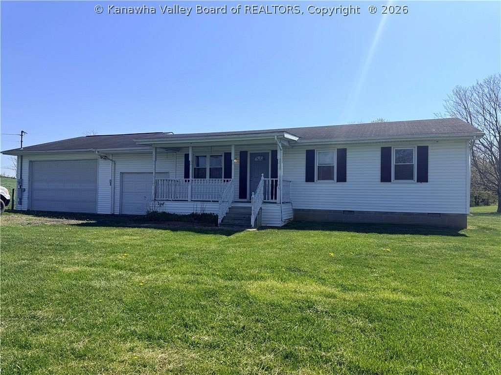 6.2 Acres of Land with Home for Sale in Letart, West Virginia