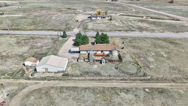 4.88 Acres of Land with Home for Sale in Peyton, Colorado
