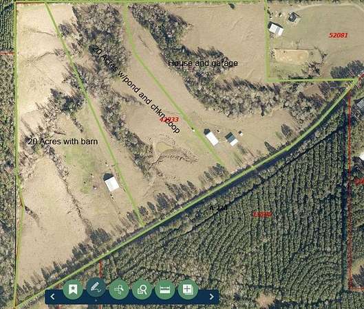 20 Acres of Agricultural & Residential Land for Sale in Joaquin, Texas