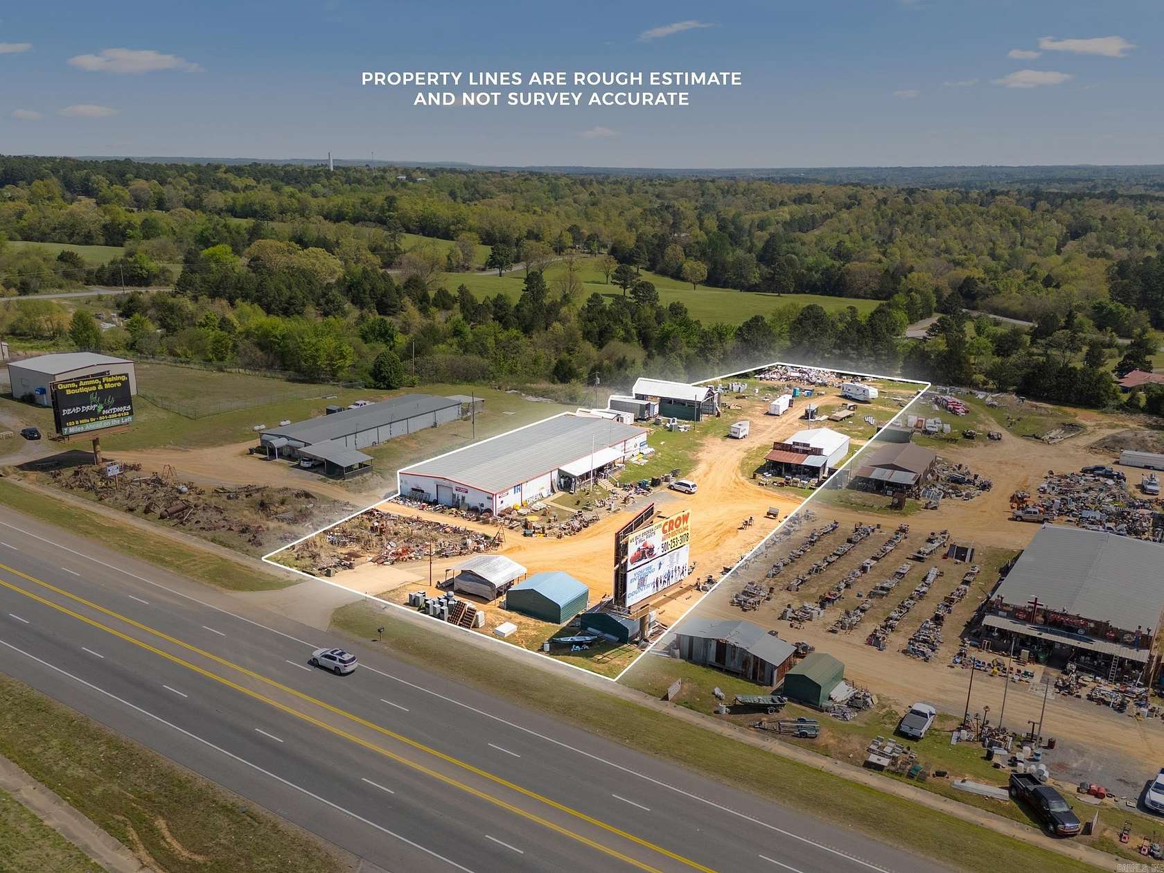 3.3 Acres of Improved Residential Land for Sale in Damascus, Arkansas