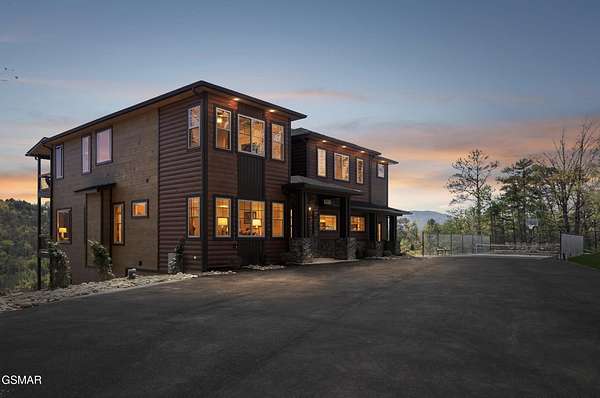 3.1 Acres of Land with Home for Sale in Sevierville, Tennessee