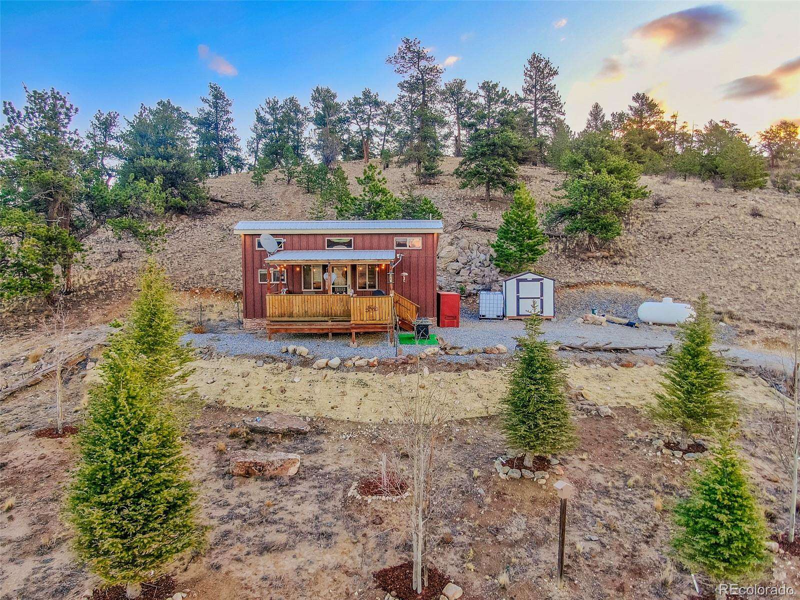 21 Acres of Recreational Land with Home for Sale in Hartsel, Colorado
