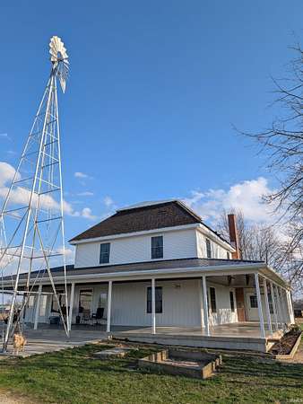 5 Acres of Land with Home for Auction in Geneva, Indiana