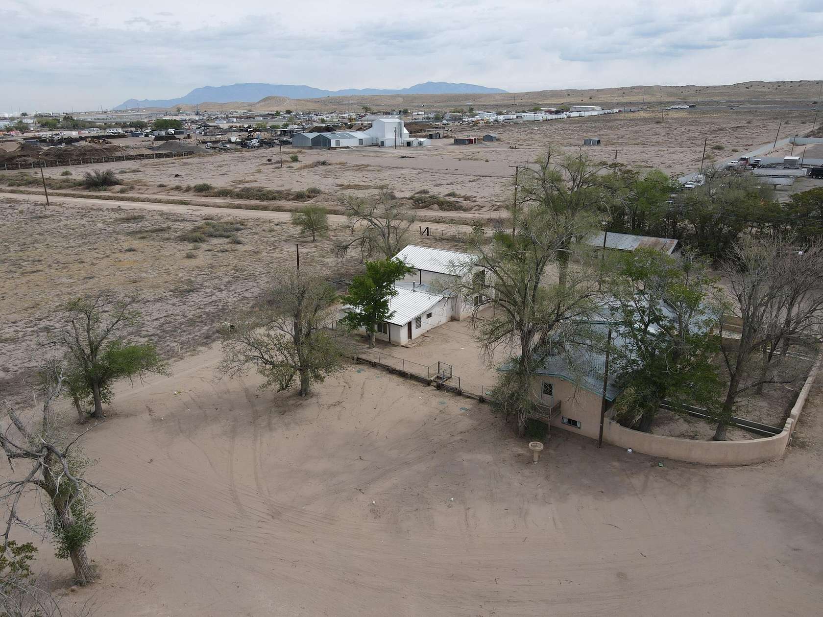 14.3 Acres of Land with Home for Sale in Albuquerque, New Mexico