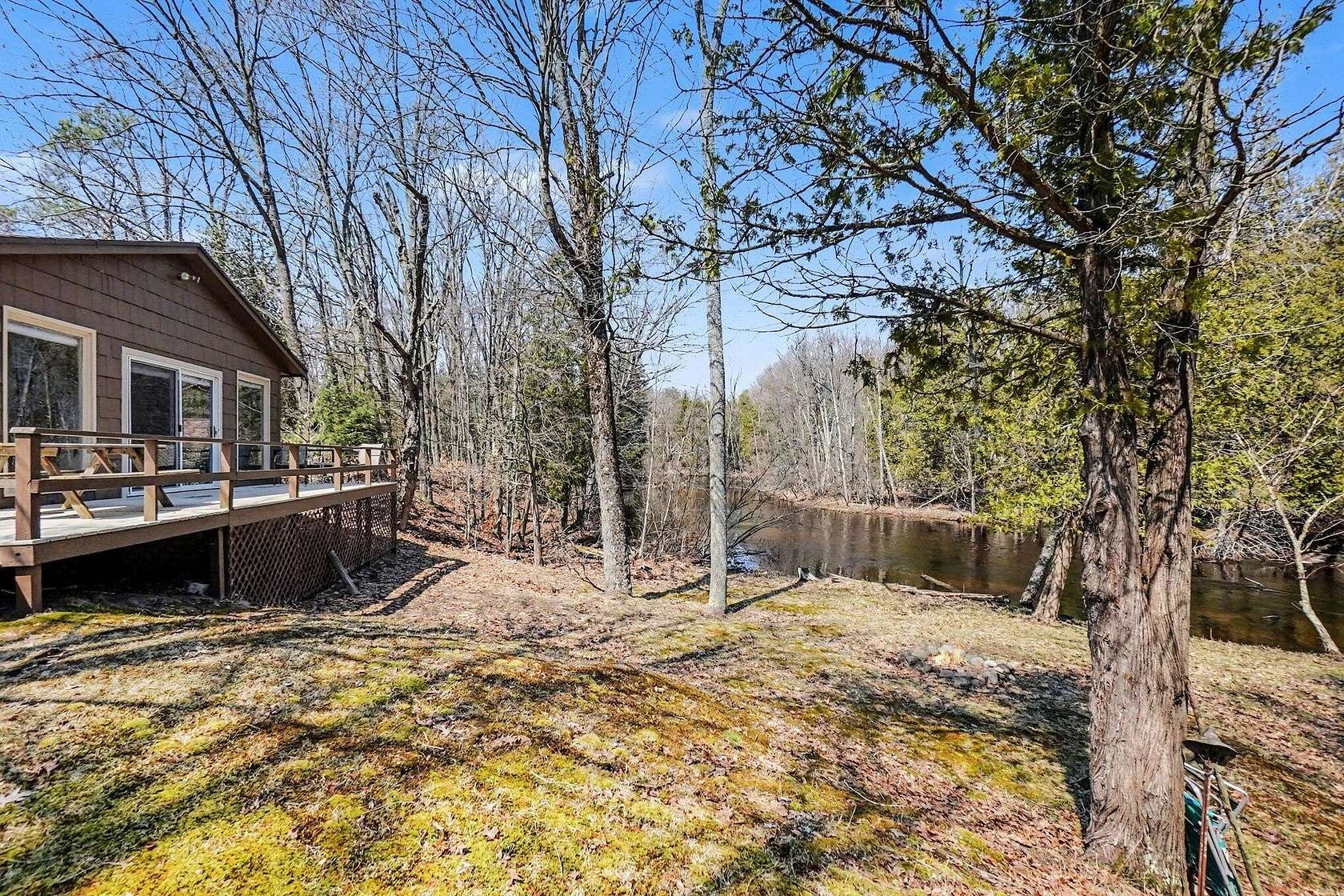 1.5 Acres of Land with Home for Sale in White Cloud, Michigan