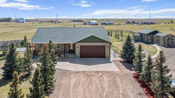 3.46 Acres of Land with Home for Sale in Cheyenne, Wyoming