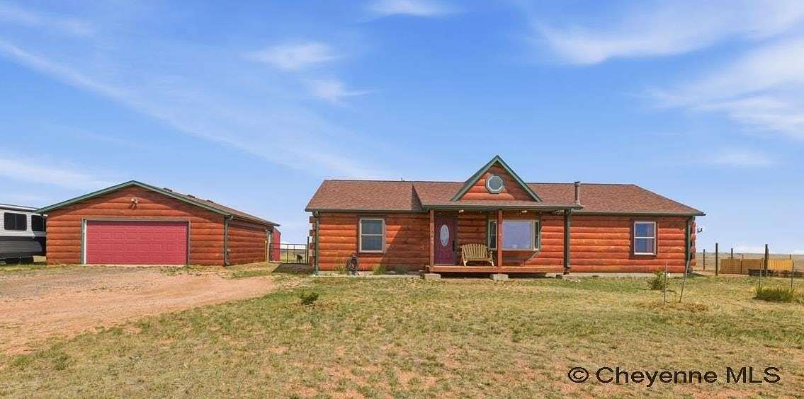 6.82 Acres of Land with Home for Sale in Cheyenne, Wyoming
