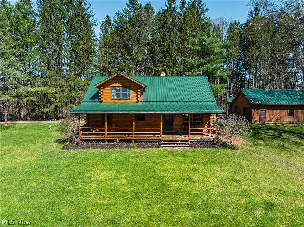 72 Acres of Recreational Land with Home for Sale in Uhrichsville, Ohio