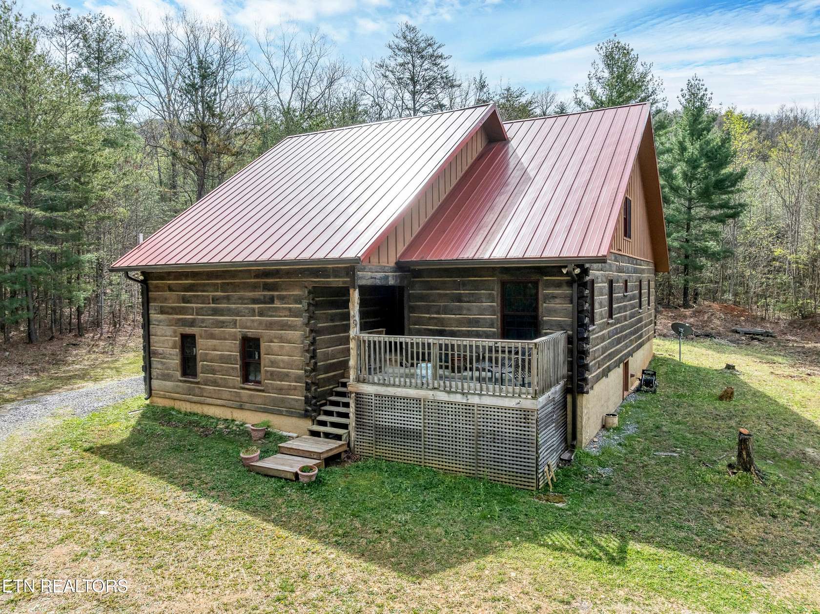 5.5 Acres of Land with Home for Sale in Tellico Plains, Tennessee