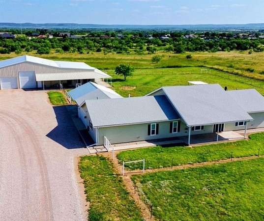 34.8 Acres of Land with Home for Sale in Abilene, Texas
