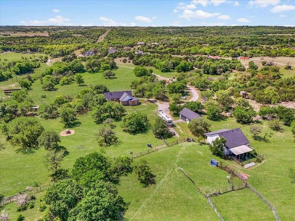 29.2 Acres of Recreational Land with Home for Sale in Weatherford, Texas